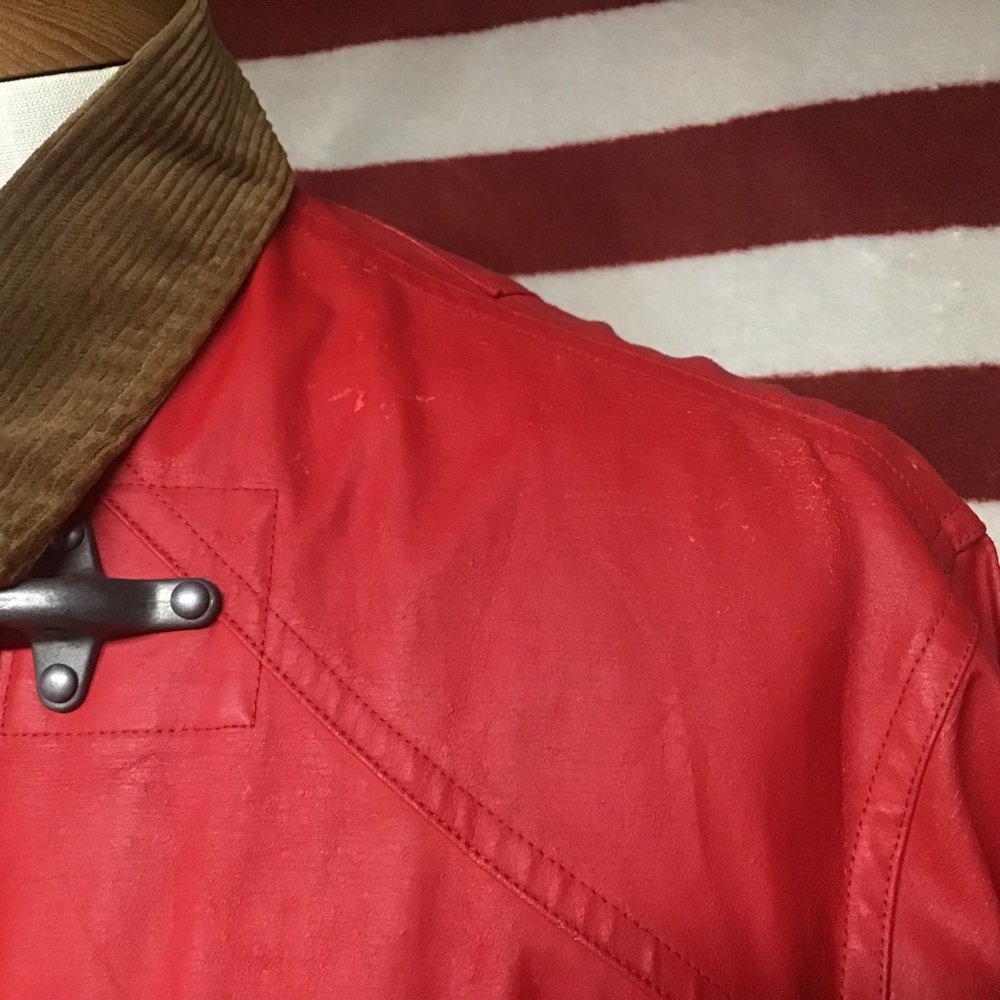 Guc Rare vintage CP93 firemans slicker Sz M - Picture 5 of 8